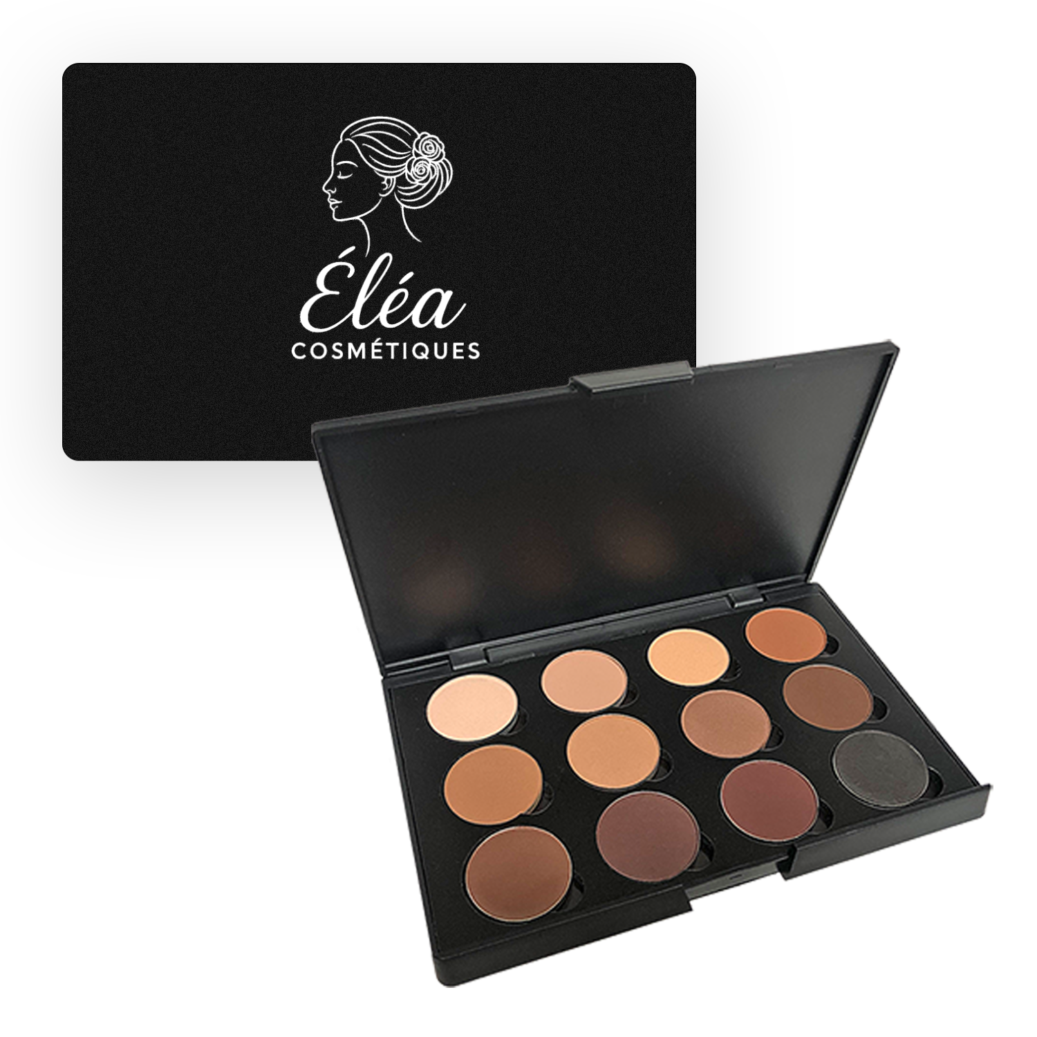 12 Eyeshadow Palette - Desert Brown