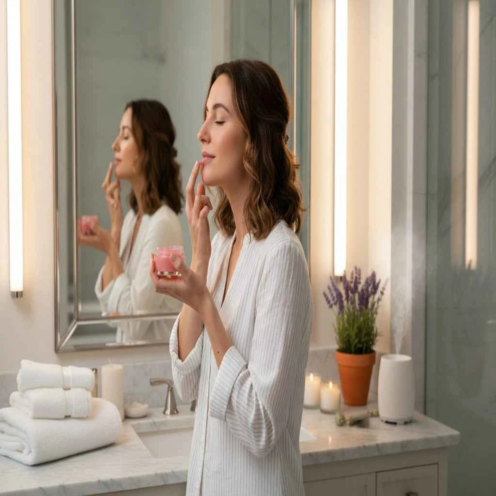 Coffret Lèvres Douces - Trio Exfoliant Tropical avec Boîte Cadeau