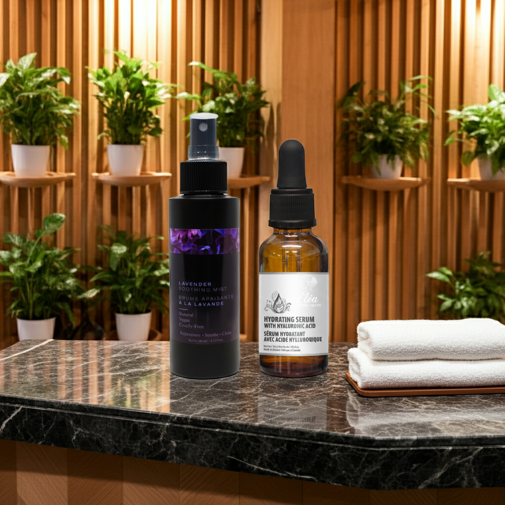 Duo hydratation intense : brume et sérum pour peaux déshydratées