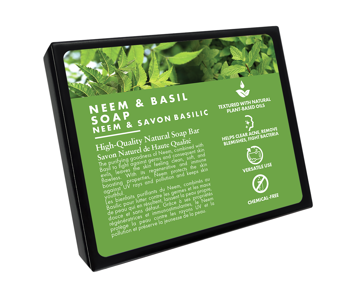 All Natural Soap Neem & Basil