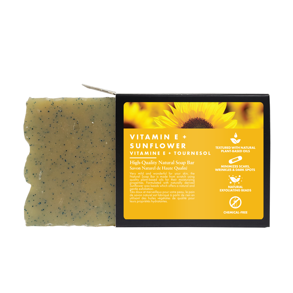 Natural Soap Sunflower Bar