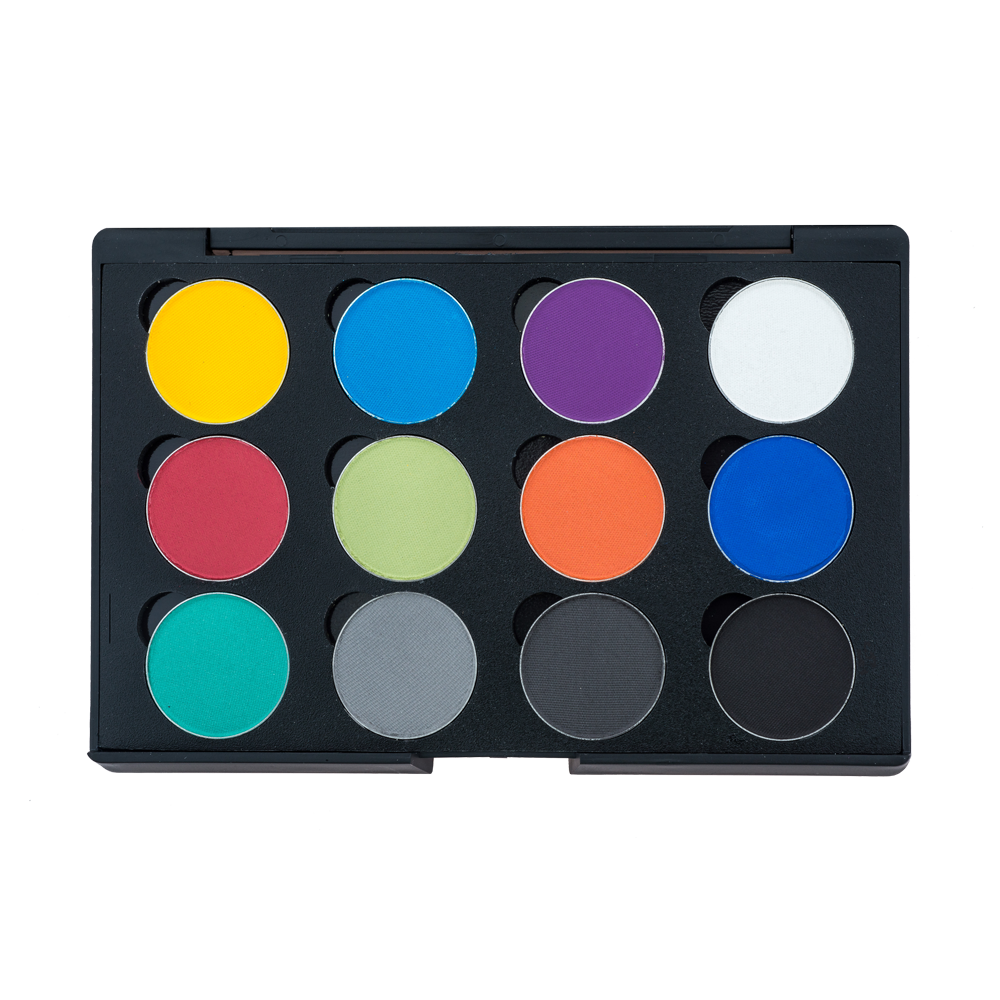 Eyeshadow Palette - Vibrant (12)