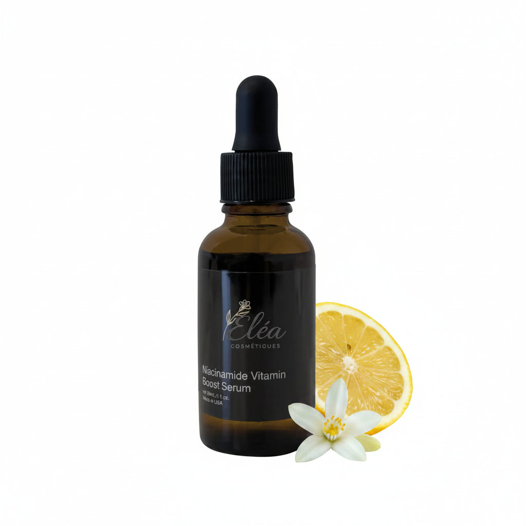Sérum vitamine C et niacinamide Éléa Cosmétiques – ingrédients naturels éclat et pores