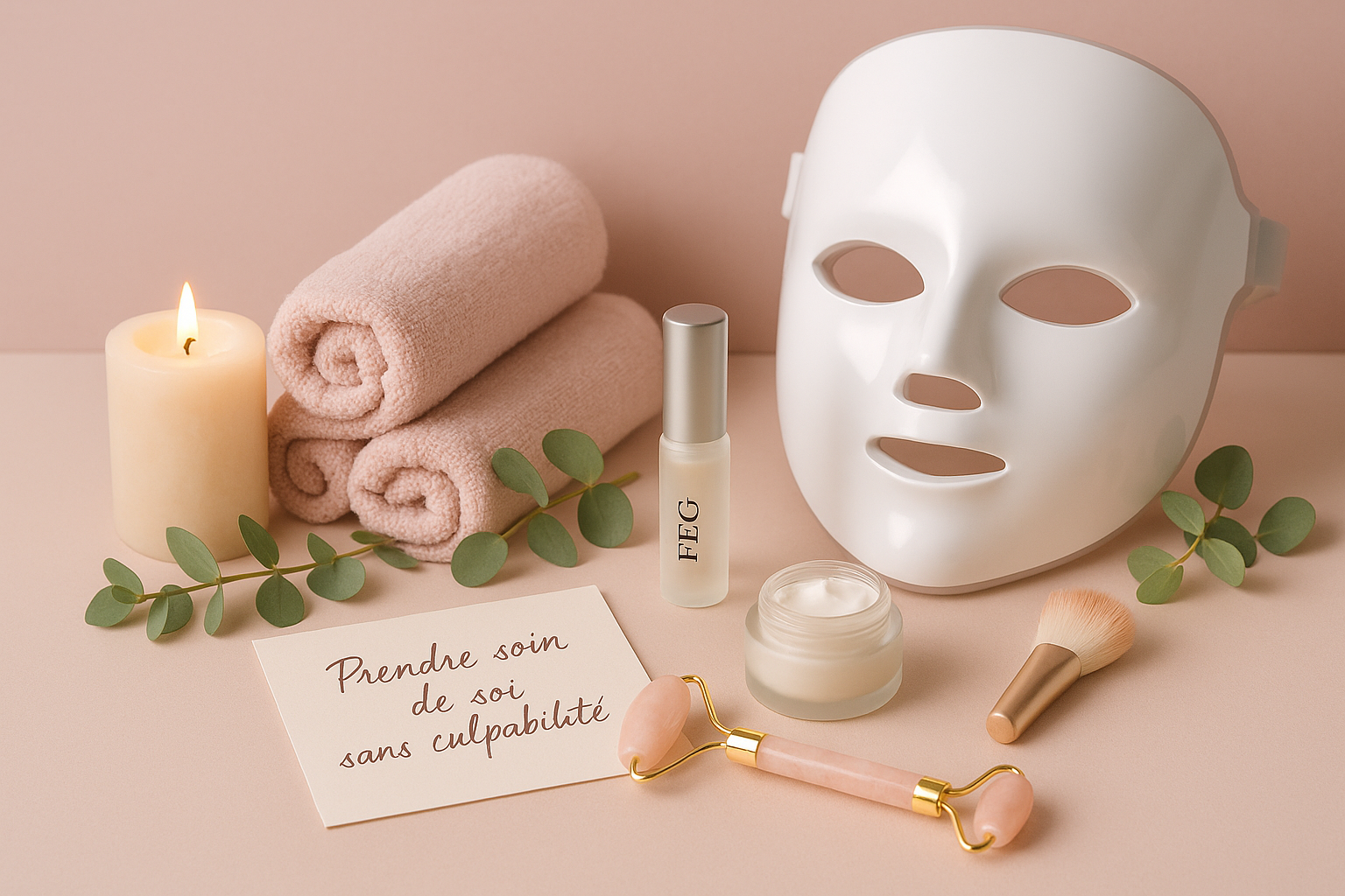 	Produits bien-être et soins du visage pour une routine douce à la maison